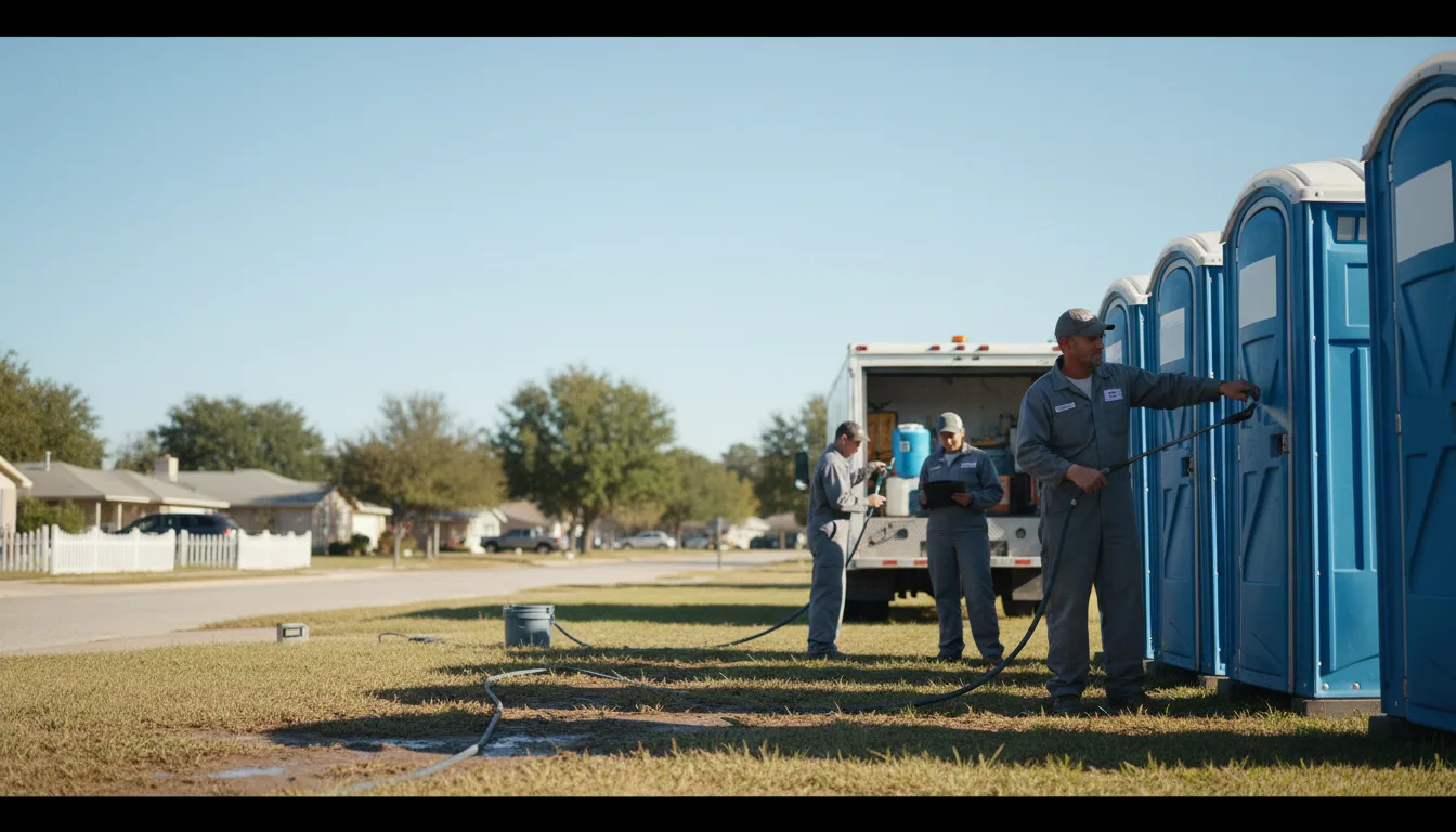 Long-Term Portable Toilet Rental in Early Branch, SC near me